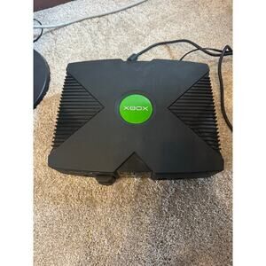 Original Xbox with controller, DVD, AV cables